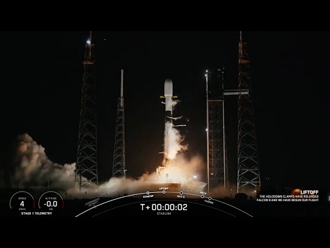 Blastoff! SpaceX launches 28 Starlink satellites from Florida, nails landing
